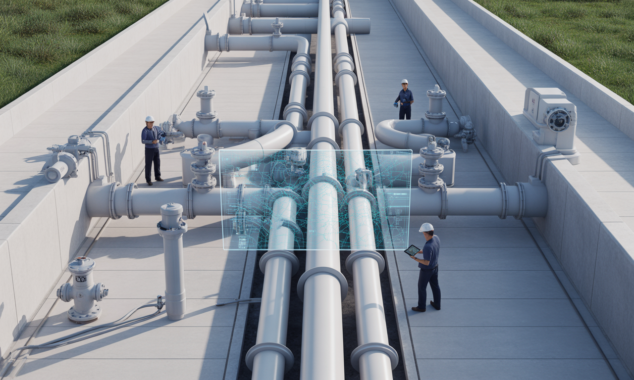 Water Utilities in the ROW: Managing Critical Assets with GIS